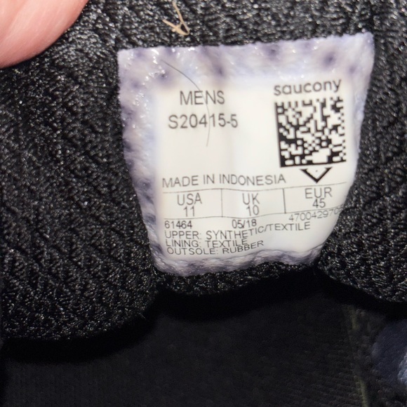 Saucony Men's Guide ISO running shoes SZ 11 - Picture 9 of 9